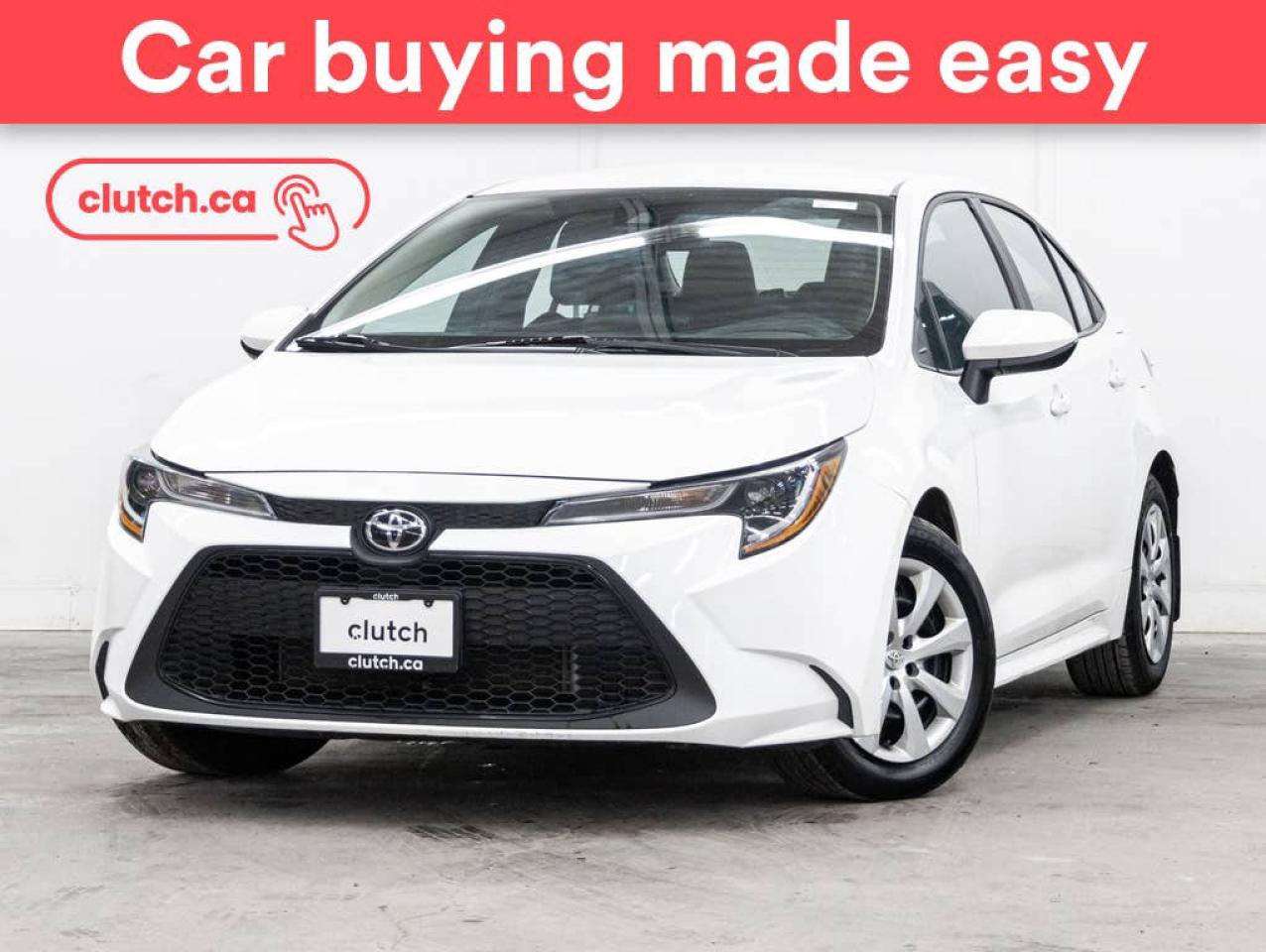 Used 2022 Toyota Corolla LE w/ Apple CarPlay & Android Auto, Heated Front Seats, Rearview Cam for sale in Toronto, ON