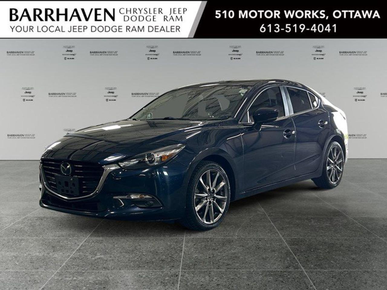 Used 2018 Mazda MAZDA3 GT | Leather | Sunroof for sale in Ottawa, ON