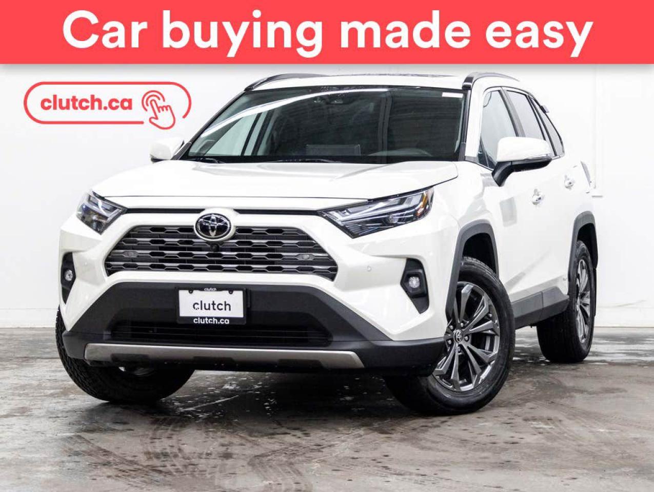 Used 2022 Toyota RAV4 Hybrid Limited AWD w/ Front Heated Seats, Rearview Cam, Dual Zone A/C for sale in Toronto, ON
