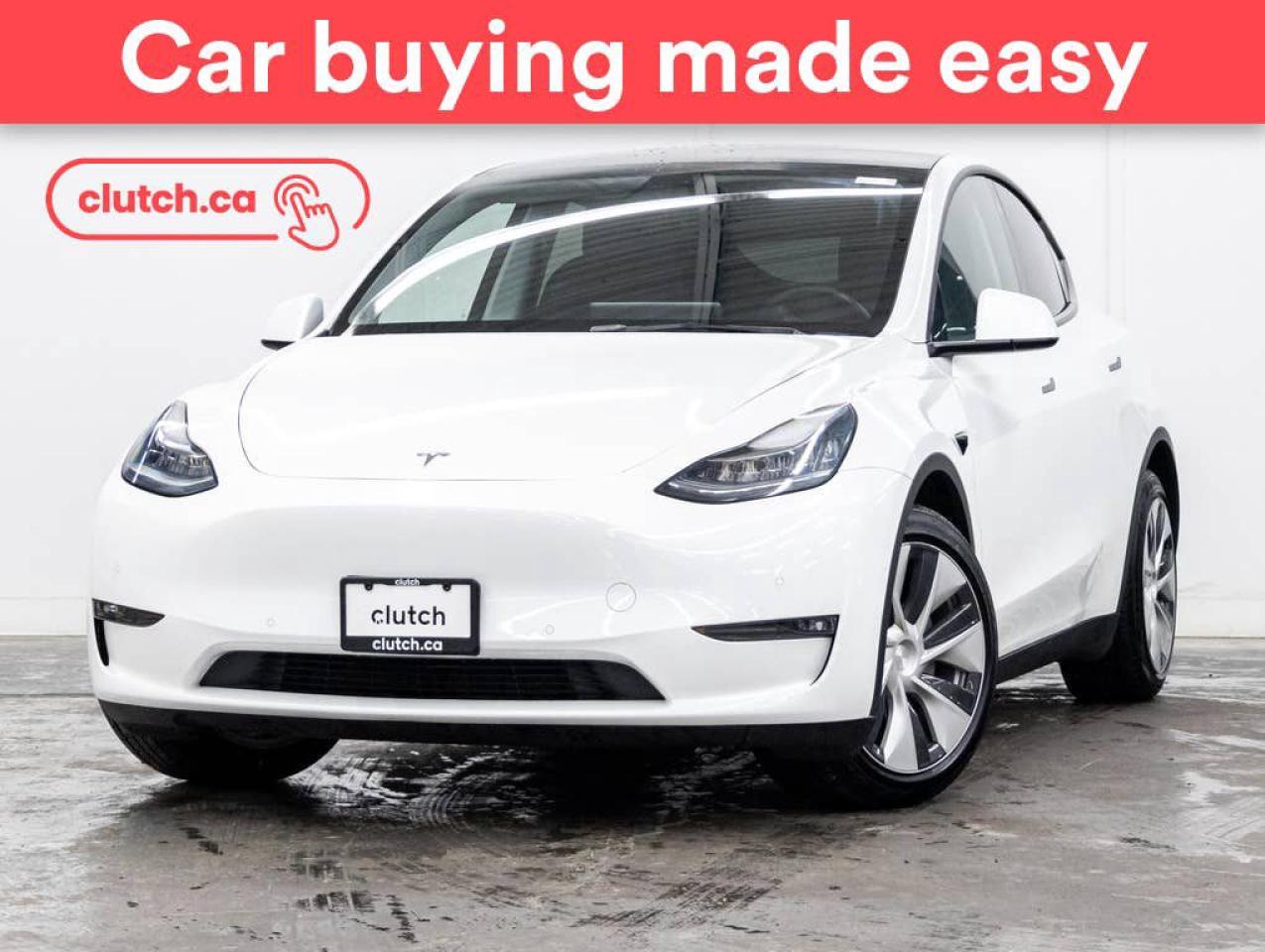 Used 2021 Tesla Model Y Long Range AWD w/ Front Heated Seats, Rearview Cam, Climate Control for sale in Toronto, ON