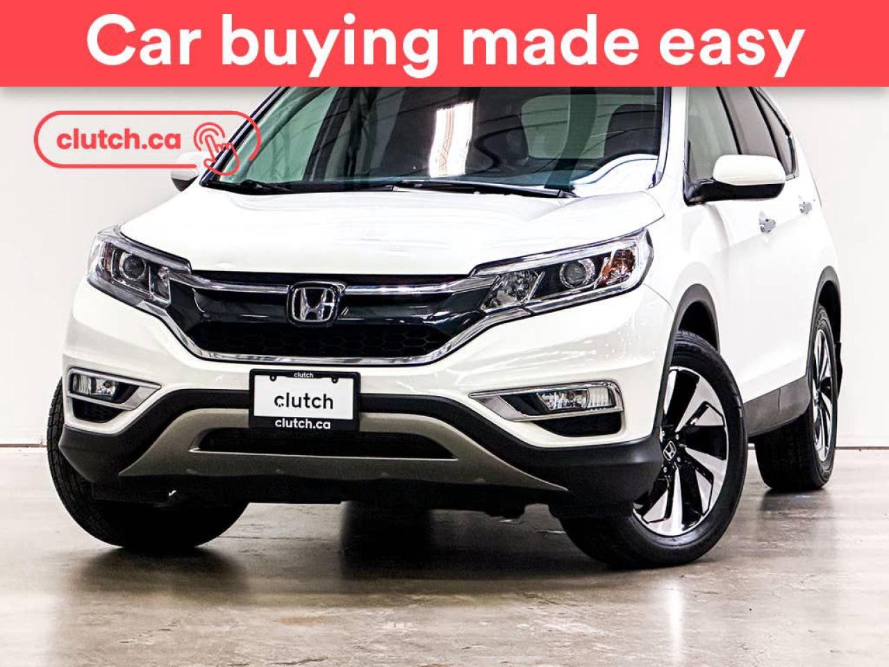 Used 2016 Honda CR-V Touring AWD w/ Heated Front Seats, Rearview Camera, Cruise Control for sale in Toronto, ON