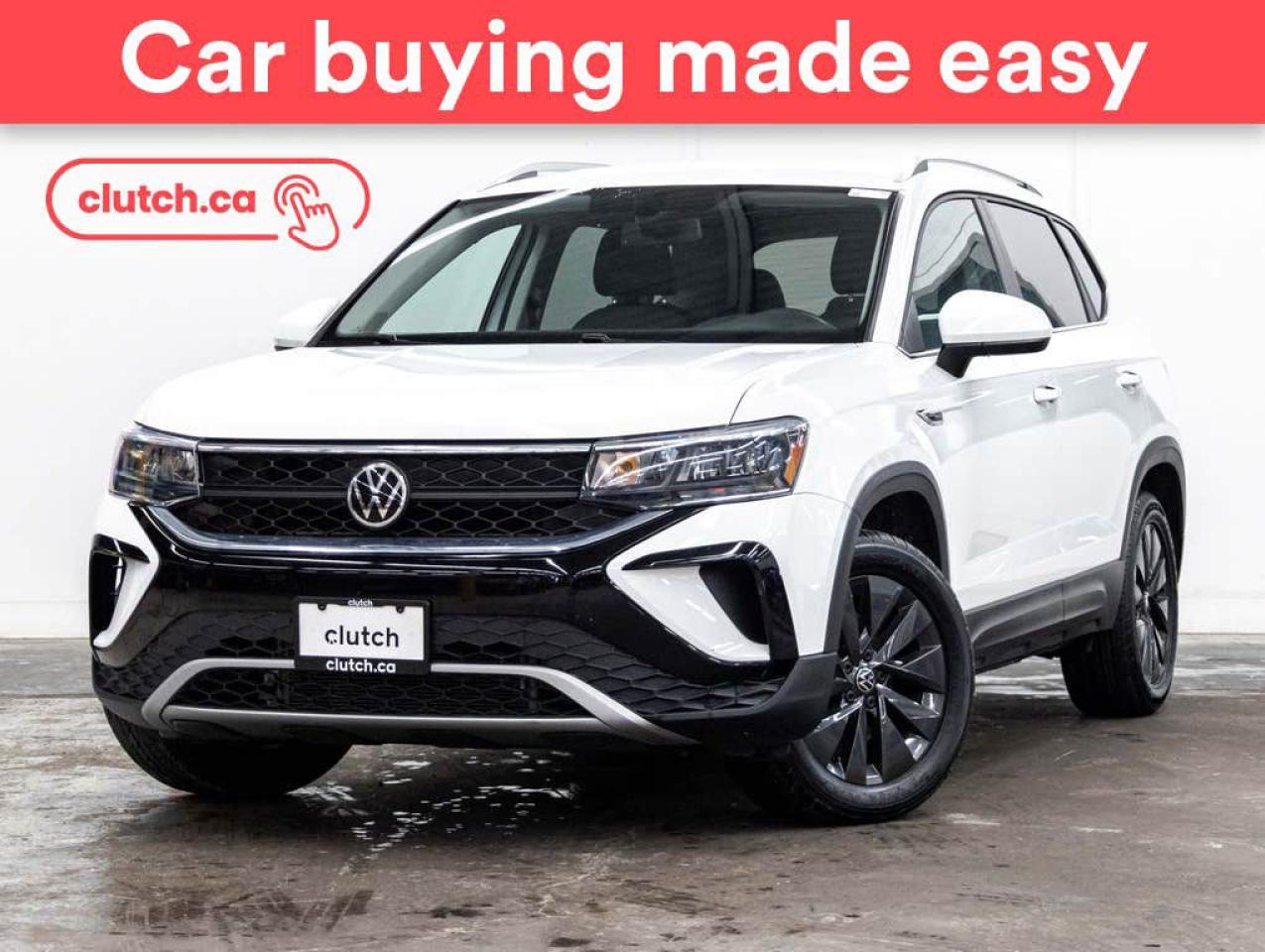 Used 2022 Volkswagen Taos Comfortline AWD w/ Apple CarPlay & Android Auto, Rearview Cam, Dual Zone A/C for sale in Toronto, ON