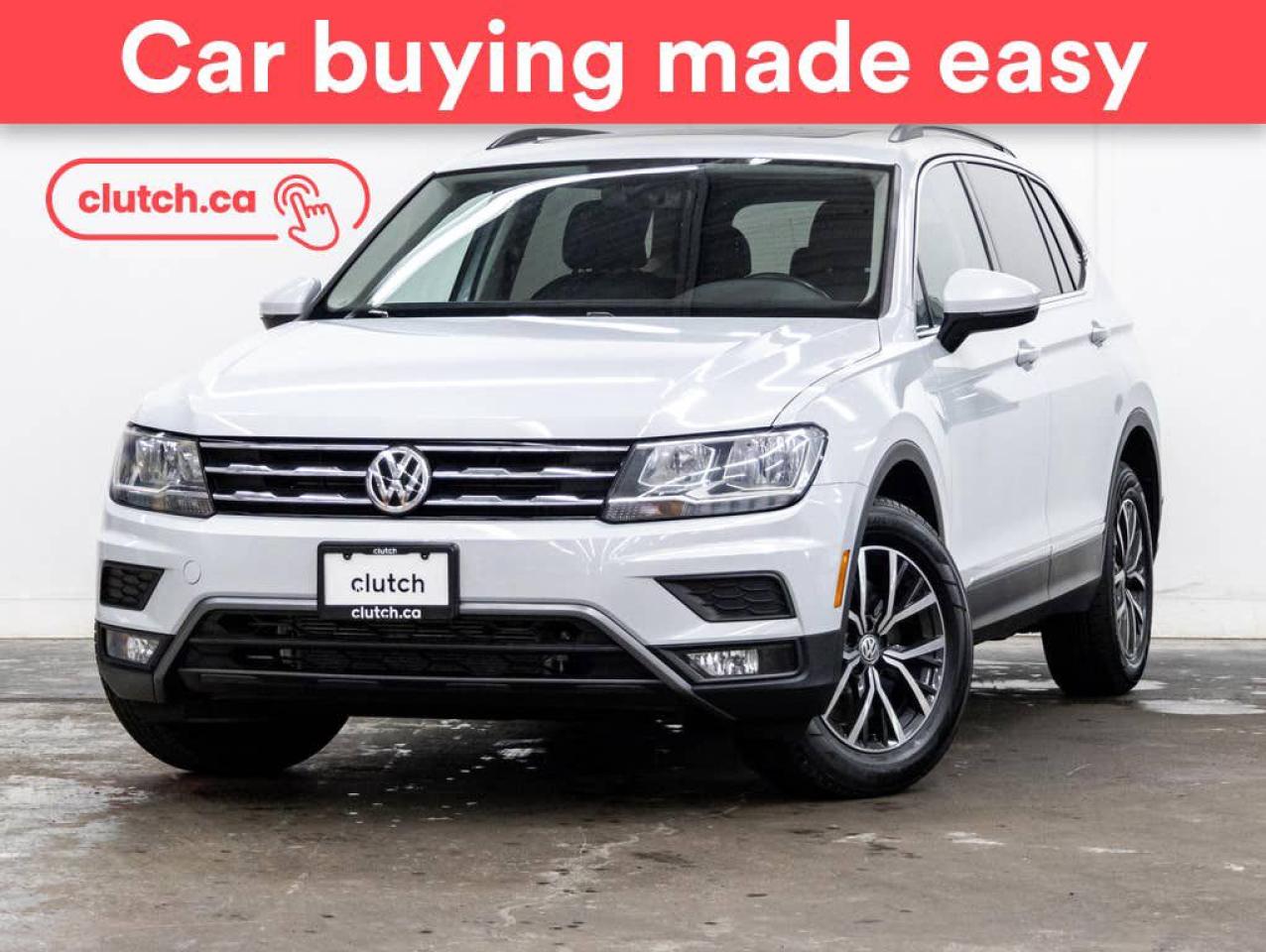Used 2018 Volkswagen Tiguan Comfortline AWD w/ Navigation Pkg w/ Apple CarPlay & Android Auto, Rearview Cam, Nav for sale in Toronto, ON