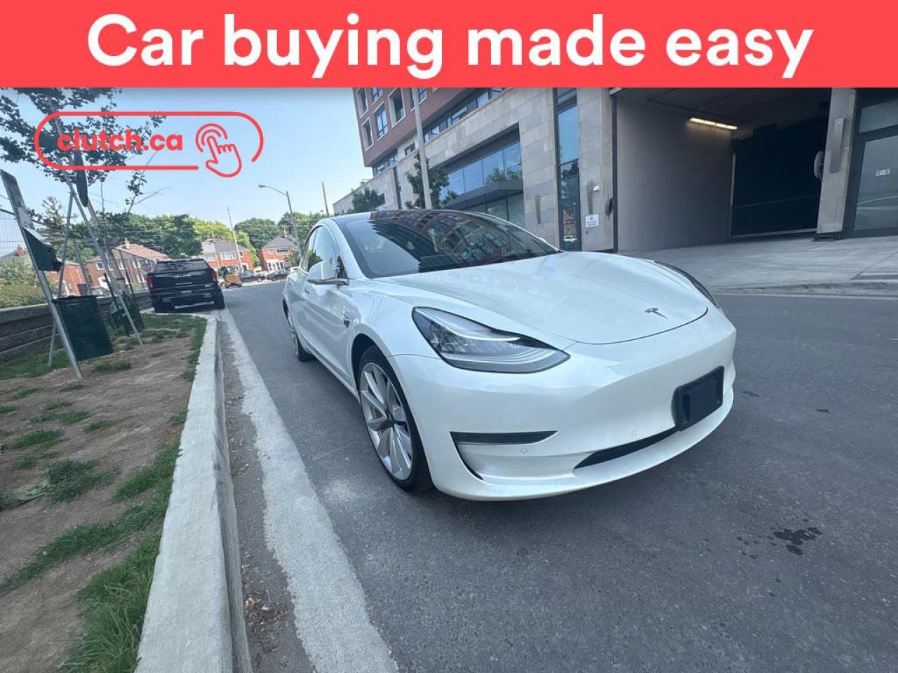 Used 2020 Tesla Model 3 Long Range AWD w/ Front Heated Seats, Rearview Cam, Climate Control for sale in Toronto, ON