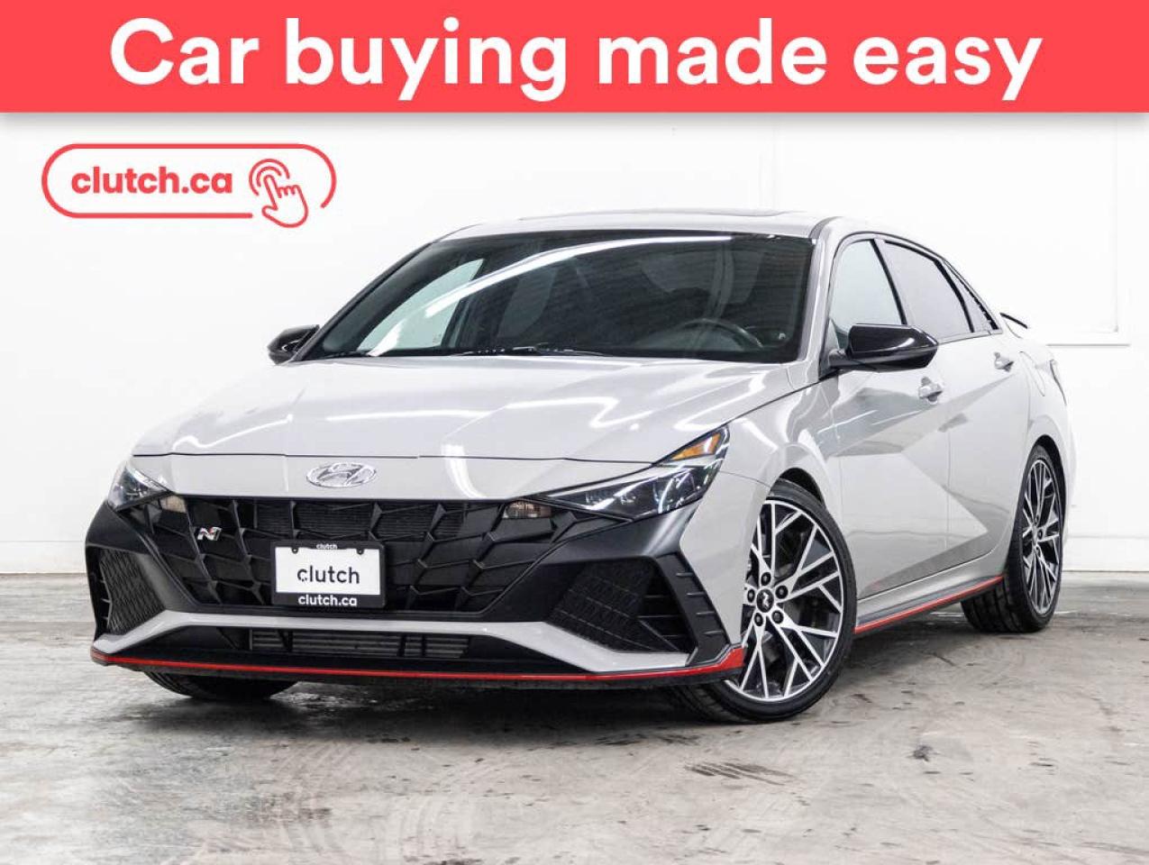 Used 2023 Hyundai Elantra N Manual w/ Apple CarPlay & Android Auto, Rearview Cam, Nav for sale in Toronto, ON