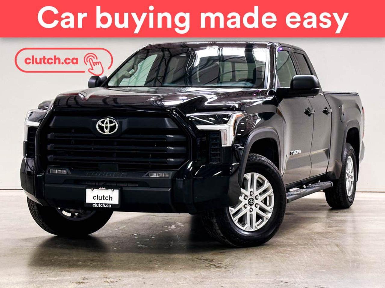 Used 2024 Toyota Tundra SR5 Double Cab 6 1/2 ft 4x4 w/ Apple CarPlay, Heated Front Seats, Rearview Cam for sale in Toronto, ON