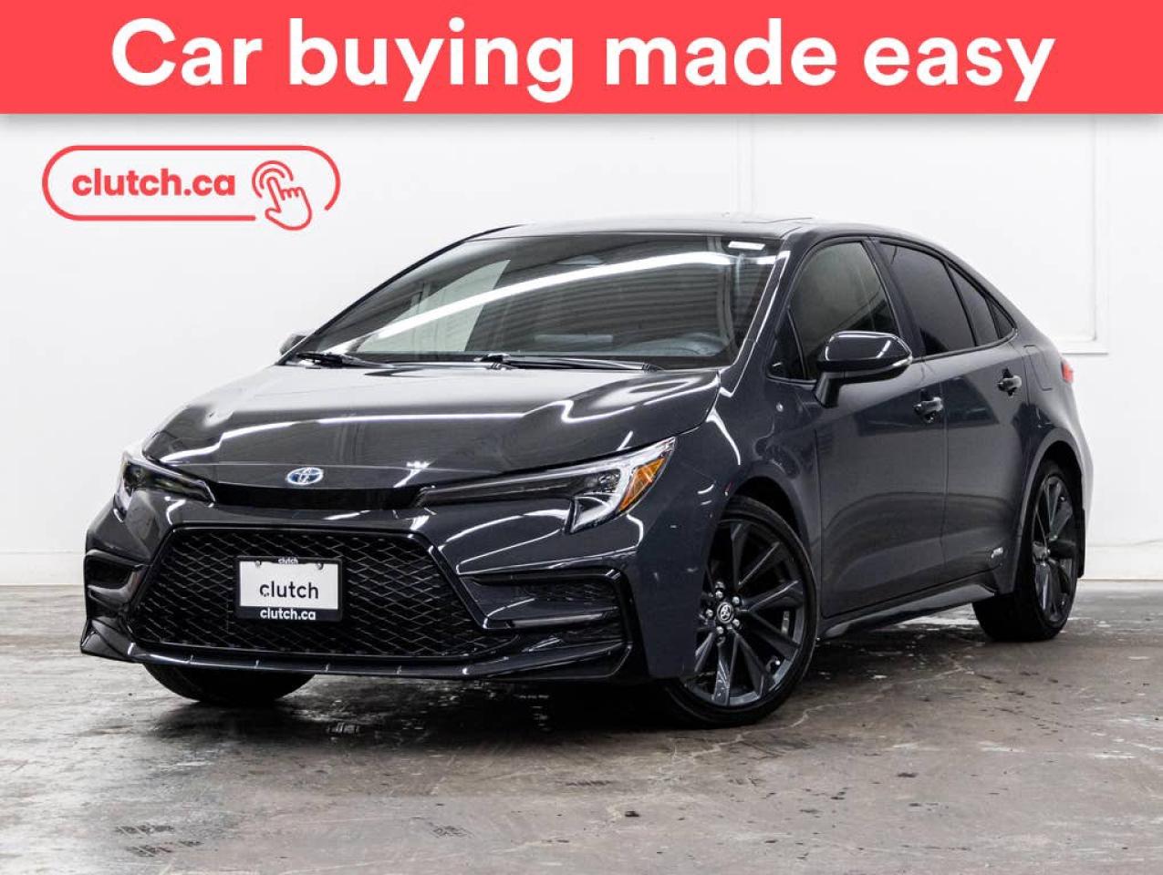 Used 2024 Toyota Corolla Hybrid SE AWD w/ Front Heated Seats, Rearview Cam, Climate Control for sale in Toronto, ON