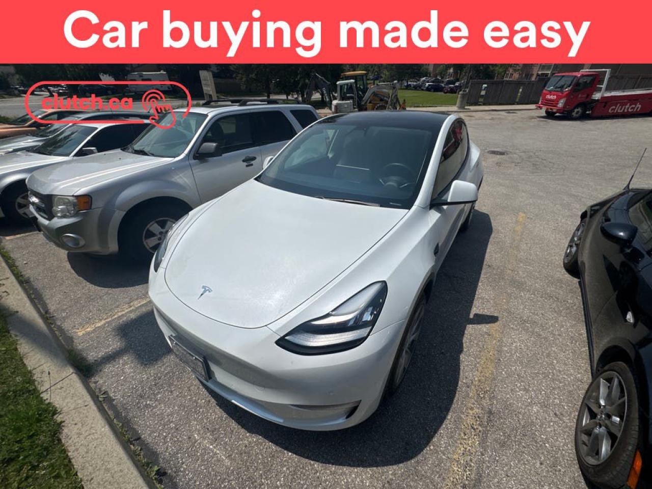Used 2020 Tesla Model Y Long Range AWD w/ Front Heated Seats, Rearview Cam, Nav for sale in Toronto, ON