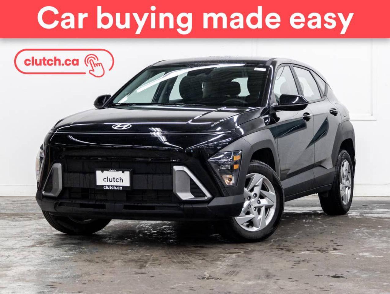 Used 2024 Hyundai KONA Essential AWD w/ Apple CarPlay & Android Auto, Rearview Cam, Climate Control for sale in Toronto, ON