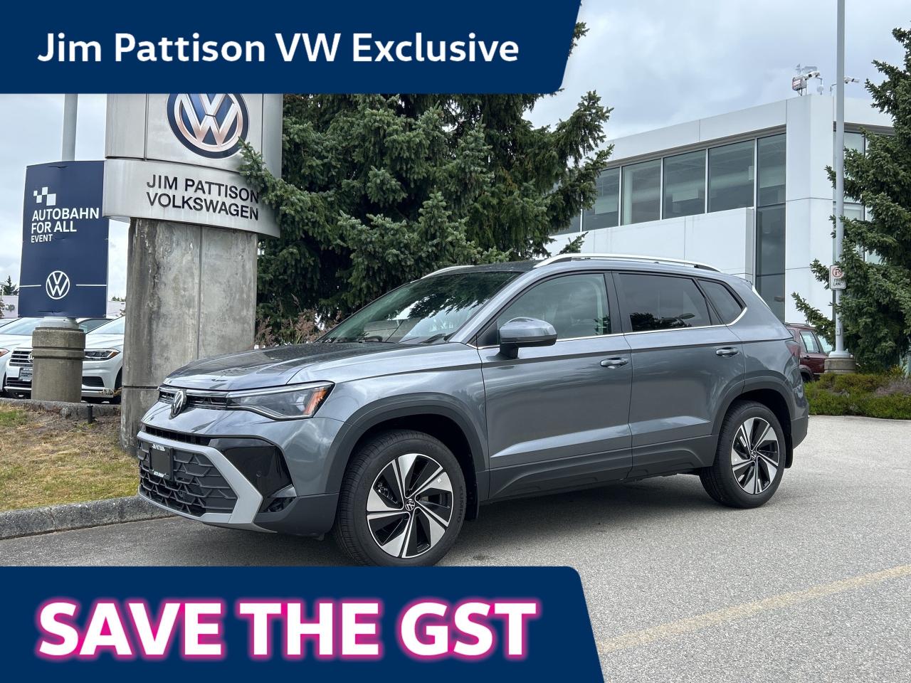 New 2025 Volkswagen Taos Comfortline 4Motion for sale in Surrey, BC