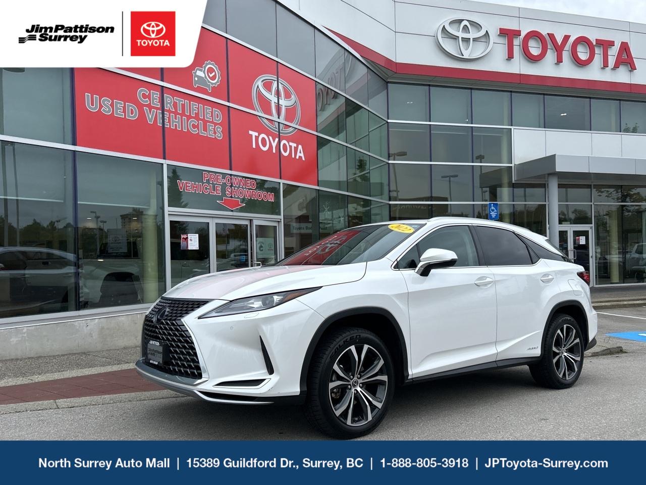 Used 2022 Lexus RX RX 450h AWD for sale in Surrey, BC