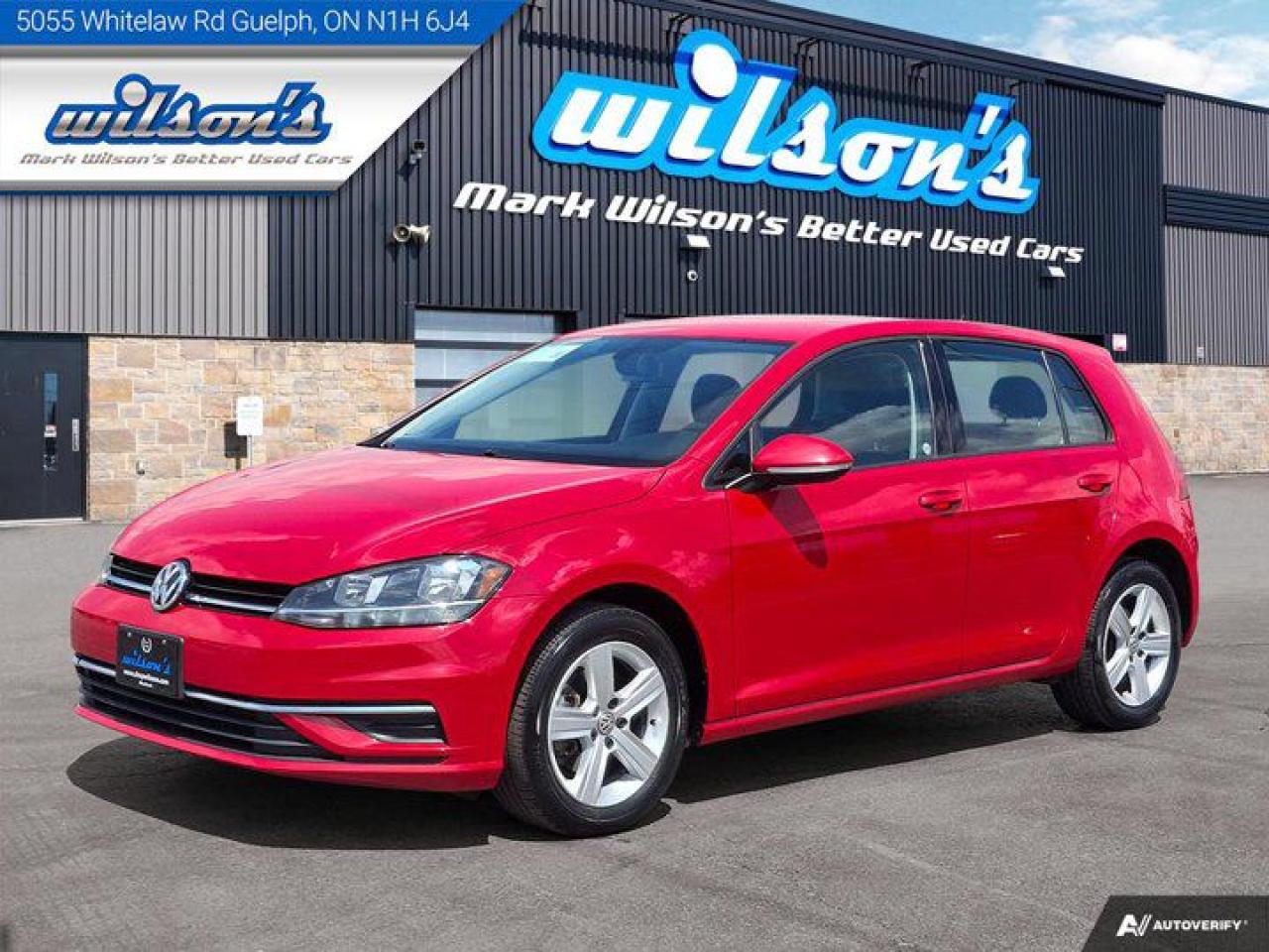 Used 2021 Volkswagen Golf Comfortline | Auto | Navigation | Heated Seats | Carplay | Reverse Cam | Bluetooth | and More ! for sale in Guelph, ON