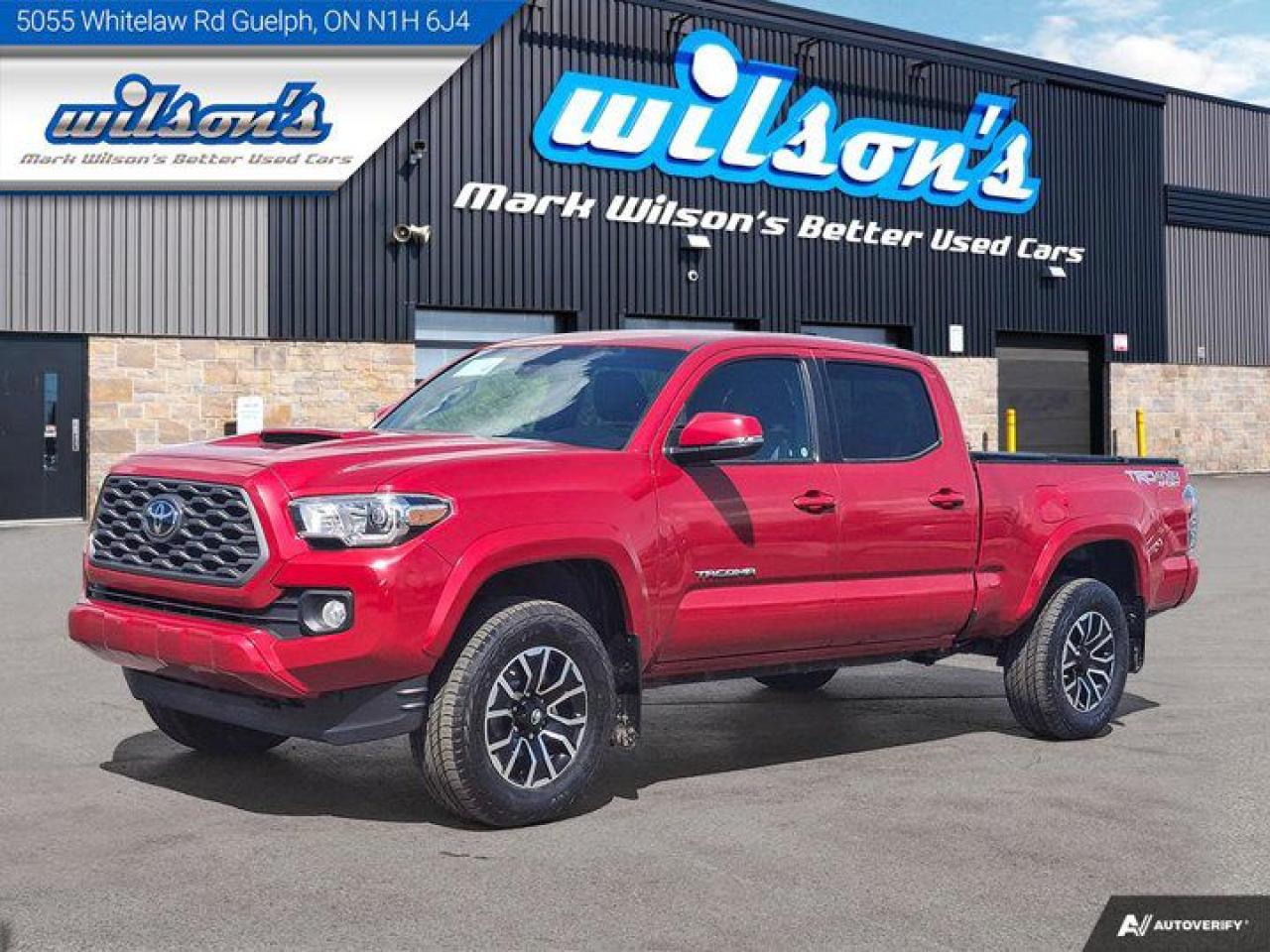 Used 2022 Toyota Tacoma TRD Sport Crew 4X4 | Nav | Heated Seats | Power Seat | CarPlay + Android | Rear Camera | New Tires | for sale in Guelph, ON