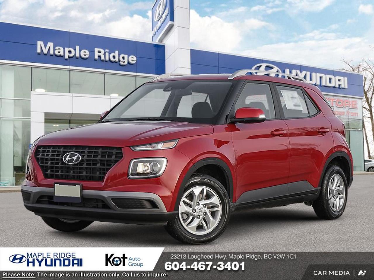 New 2025 Hyundai Venue Preferred IVT for sale in Maple Ridge, BC