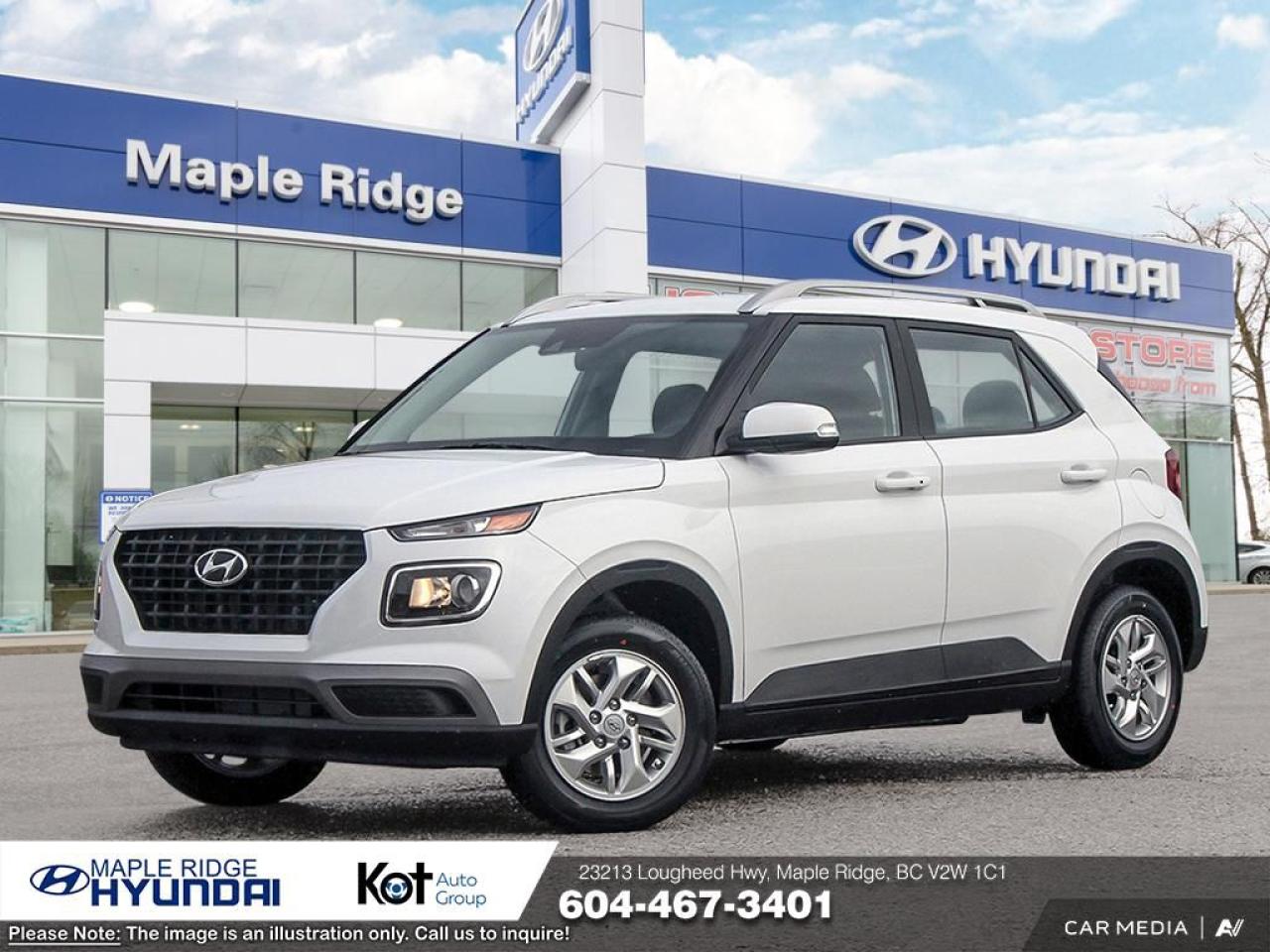 New 2025 Hyundai Venue Preferred IVT for sale in Maple Ridge, BC