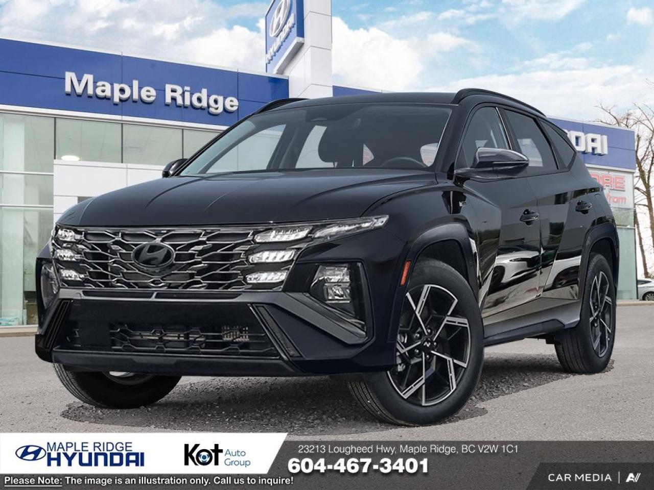 New 2025 Hyundai Tucson Hybrid N-LINE for sale in Maple Ridge, BC