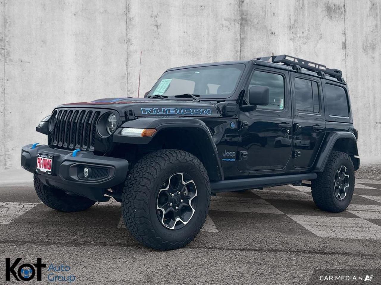 Used 2021 Jeep Wrangler 4xe Unlimited Rubicon | Trailer Tow & HD Electrical package | Alpine Premium Audio System | Apple CarPlay & Android Auto for sale in Kelowna, BC