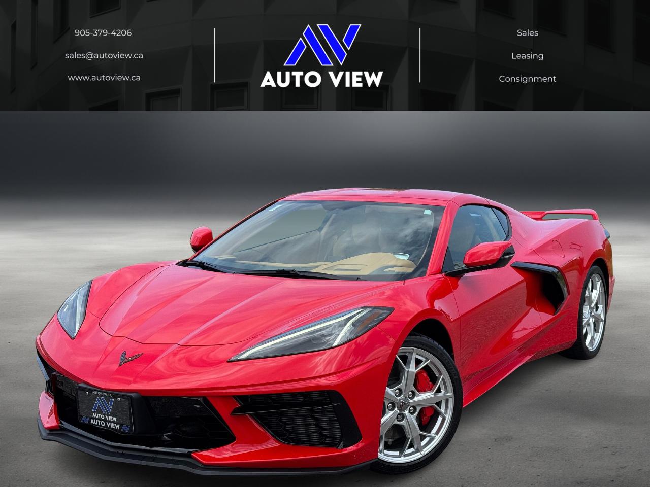 2020 Chevrolet Corvette 3LT Z51 **ONLY 1,502 KM'S**