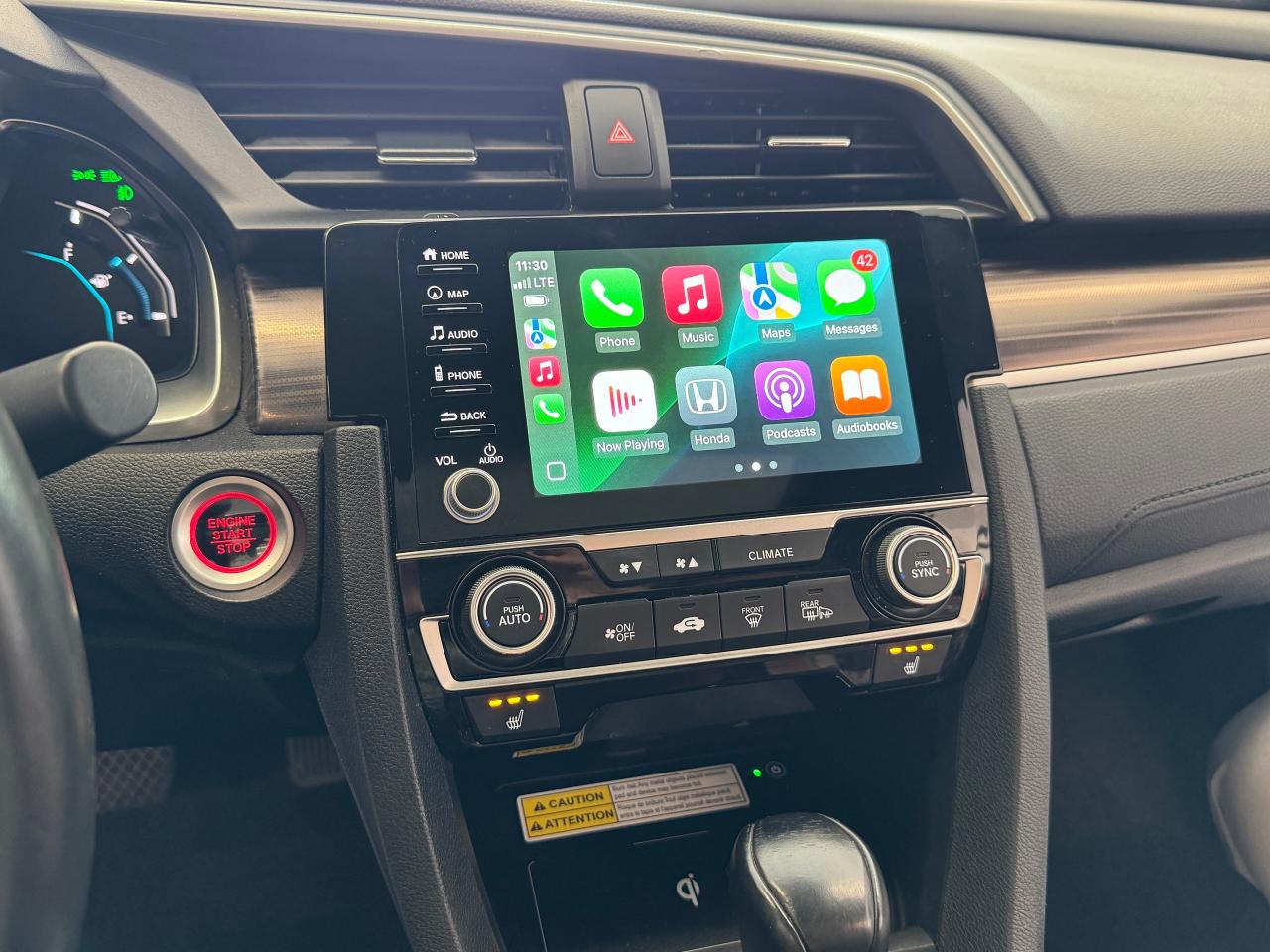 2019 Honda Civic Touring+New Tires+Brakes+Roof+LKA+CLEAN CARFAX Photo14