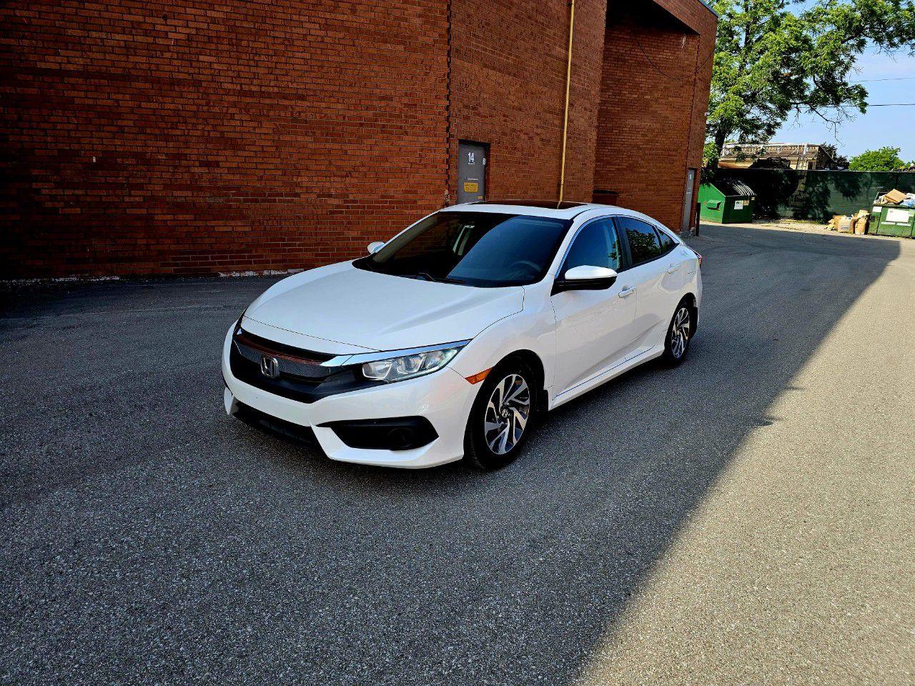 Used 2016 Honda Civic Sedan EX CVT with Honda Sensing for sale in Burlington, ON