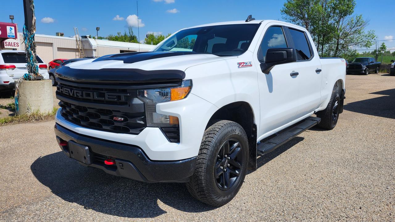 Used 2022 Chevrolet Silverado 1500 4x4 Custom Trail Boss Z71 BU Cam, Tow Package for sale in Edmonton, AB