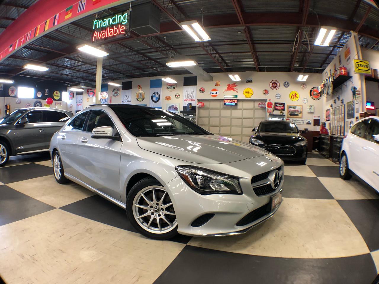 Used 2018 Mercedes-Benz CLA-Class CLA 250 4MATIC COUPE LEATHER PAN/ROOF NAVI CAMERA for sale in North York, ON