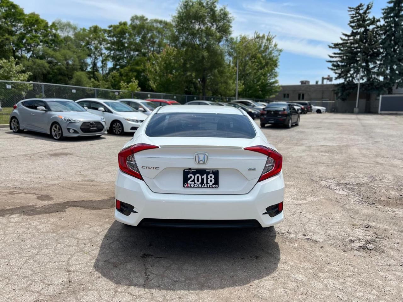 2018 Honda Civic AUTO HEATED SEATS BLUETOOTH BACKUP CAM LANE KEEP - Photo #4