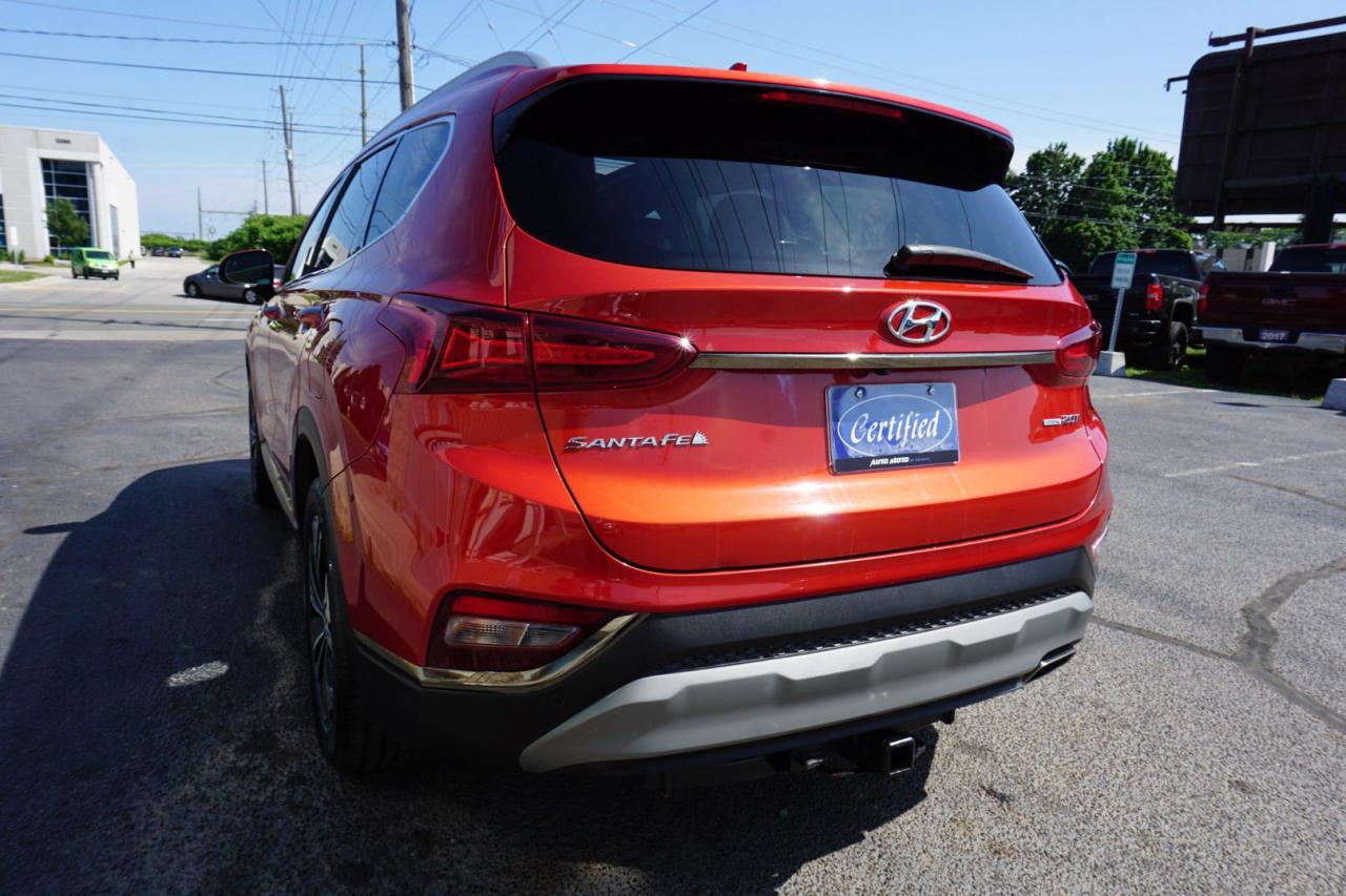 2019 Hyundai Santa Fe 2.0T ULTIMATE AWD CERTIFIED *1 OWNER*FREE ACCIDENT* NAVI 360 CAMERA SENSORS HEAT/COLD LEATHER PANO ROOF BLUETOOTH ALLOYS - Photo #5