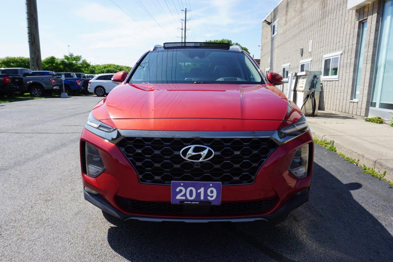 2019 Hyundai Santa Fe 2.0T ULTIMATE AWD CERTIFIED *1 OWNER*FREE ACCIDENT* NAVI 360 CAMERA SENSORS HEAT/COLD LEATHER PANO ROOF BLUETOOTH ALLOYS - Photo #2