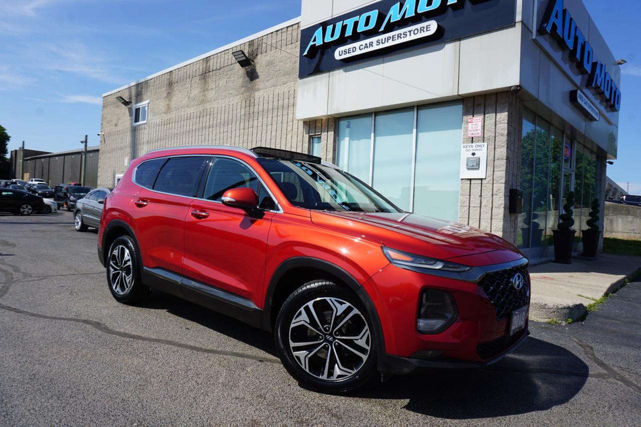 2019 Hyundai Santa Fe 2.0T ULTIMATE AWD CERTIFIED *1 OWNER*FREE ACCIDENT* NAVI 360 CAMERA SENSORS HEAT/COLD LEATHER PANO ROOF BLUETOOTH ALLOYS - Photo #8