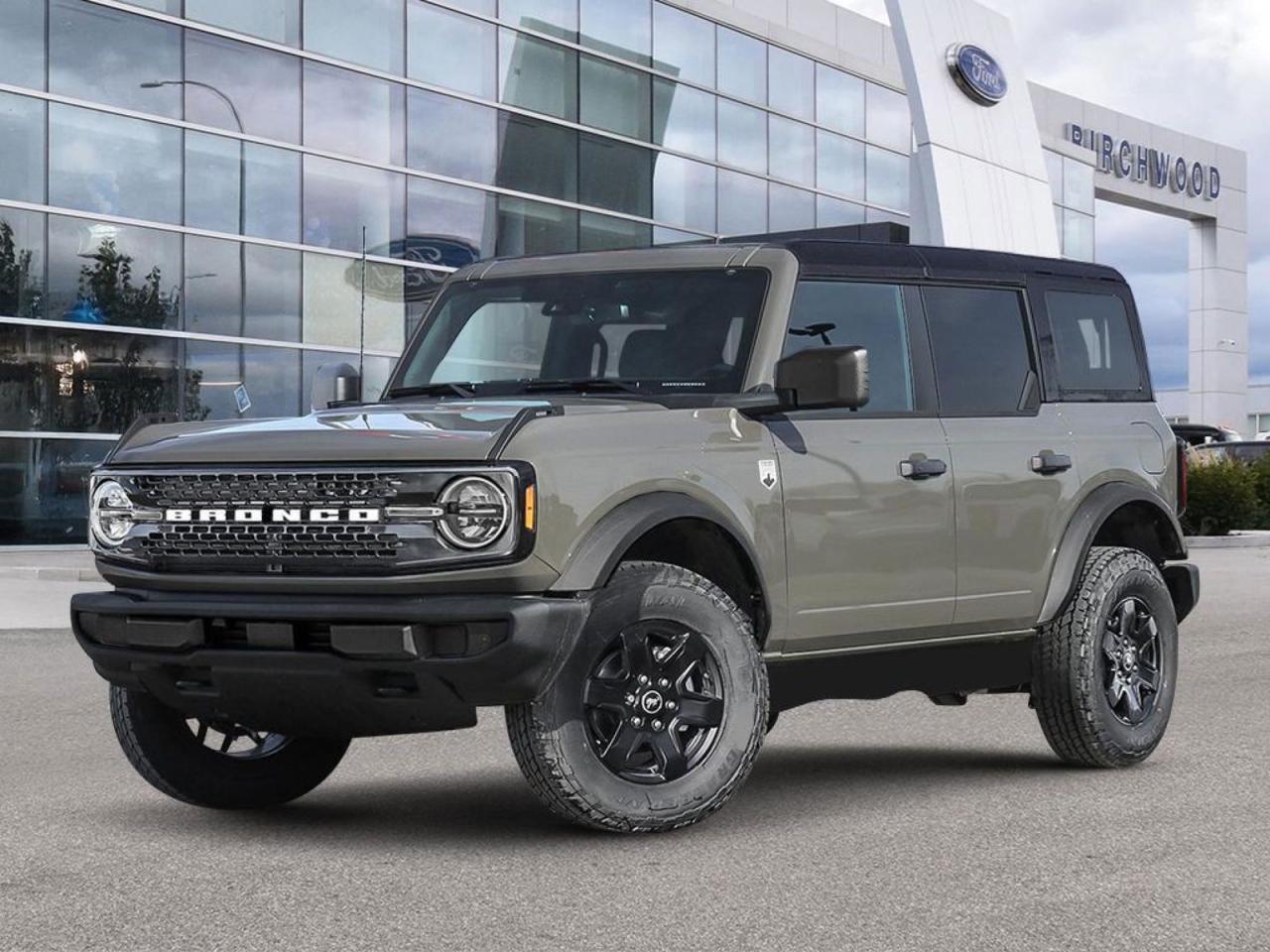 New 2025 Ford Bronco Big Bend Factory Order - Arriving Soon - 222A | 2.3L | Hard Top | BLK Appearance PKG for sale in Winnipeg, MB