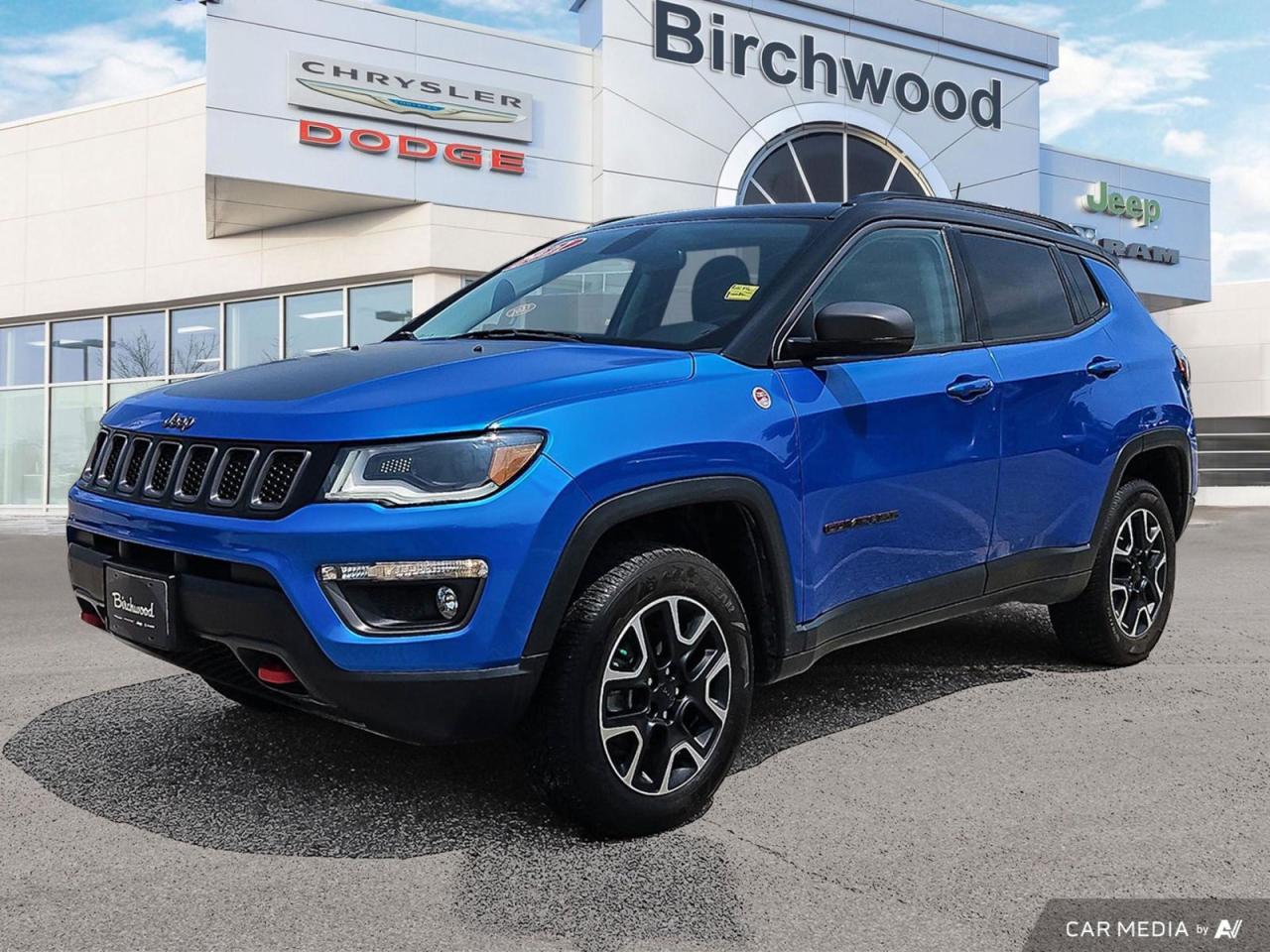 Used 2021 Jeep Compass Trailhawk Elite | 5.99% O.A.C | Local | One Owner | Sunroof | for sale in Winnipeg, MB