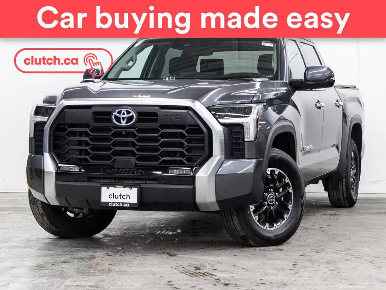 Used 2023 Toyota Tundra Crewmax Limited w/Apple CarPlay, Heated Front Seats, Rearview Cam for sale in Toronto, ON