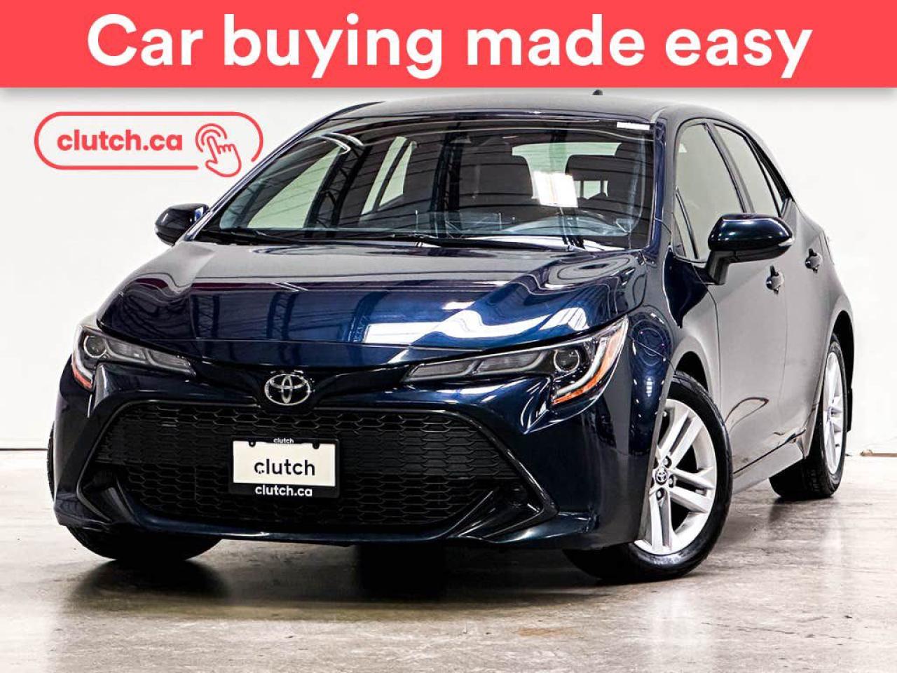 Used 2019 Toyota Corolla Hatchback SE w/ Apple CarPlay, Heated Front Seats, Rearview Cam for sale in Toronto, ON