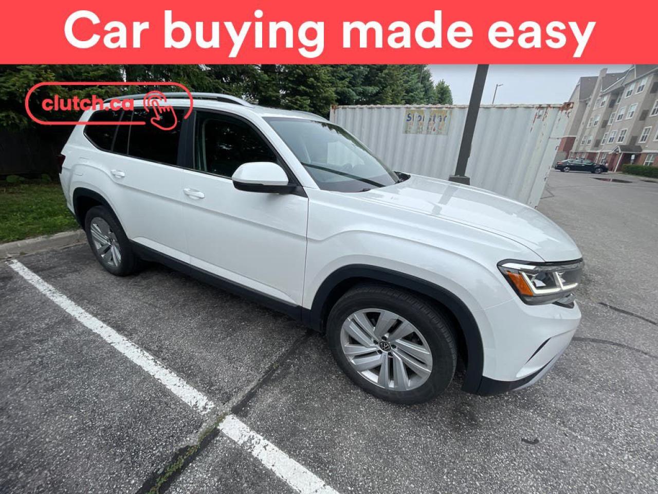 Used 2021 Volkswagen Atlas Highline AWD w/ Apple CarPlay, Heated Front Seats, Rearview Cam for sale in Toronto, ON