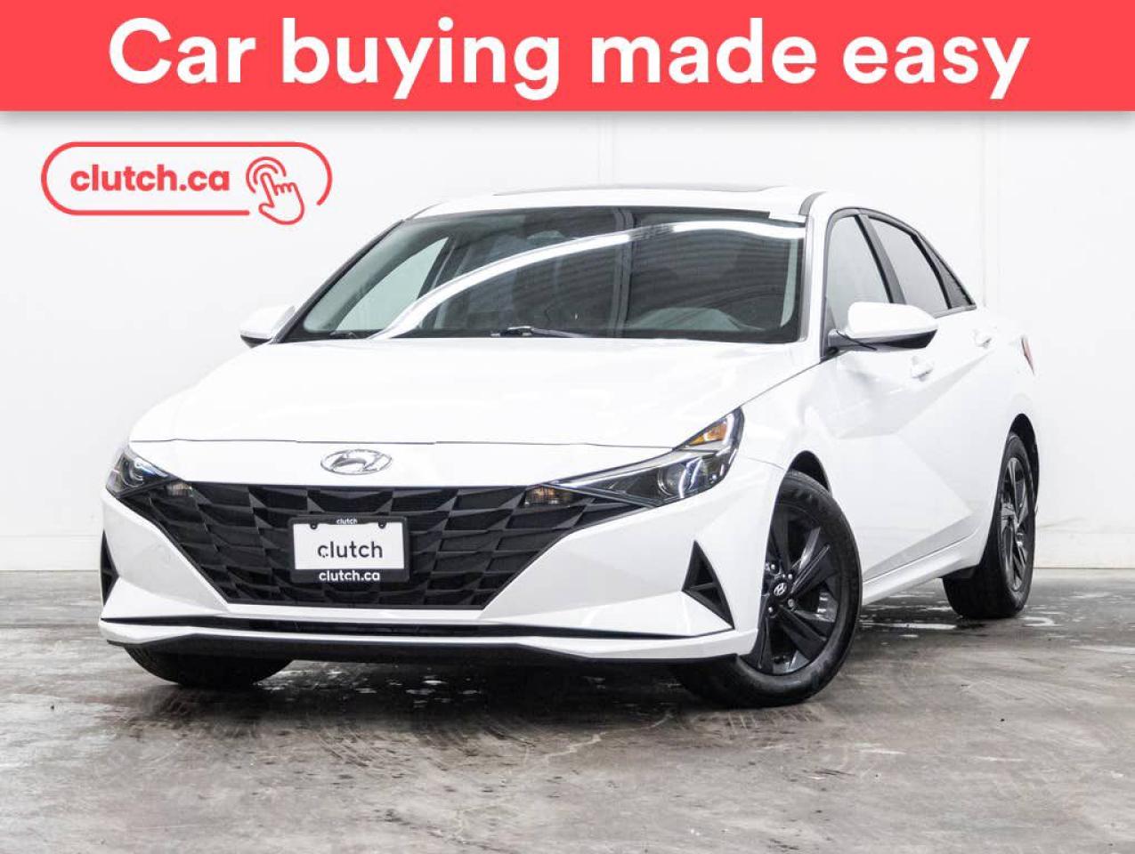 Used 2022 Hyundai Elantra Preferred w/ Sun & Tech Pkg w/Apple CarPlay & Android Auto, Heated Front Seats, Backup Cam for sale in Toronto, ON