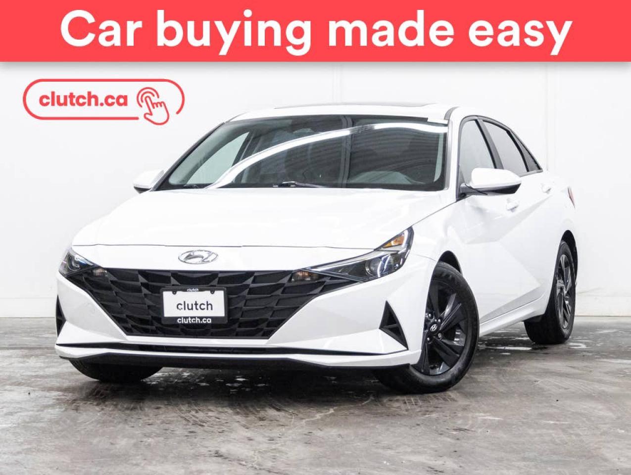 Used 2022 Hyundai Elantra Preferred w/ Sun & Tech Pkg w/Apple CarPlay & Android Auto, Heated Front Seats, Backup Cam for sale in Toronto, ON
