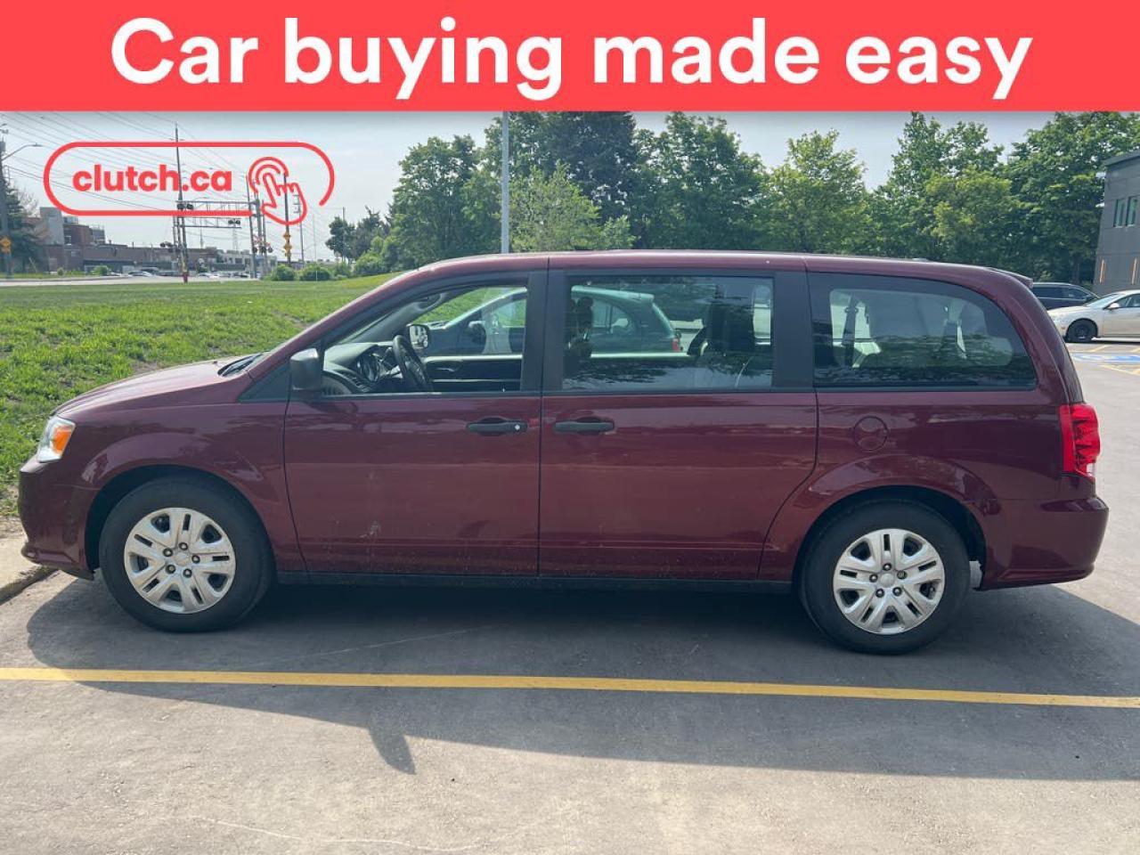 Used 2019 Dodge Grand Caravan CVP w/ Rearview Cam, Cruise Control, Climate Control for sale in Toronto, ON