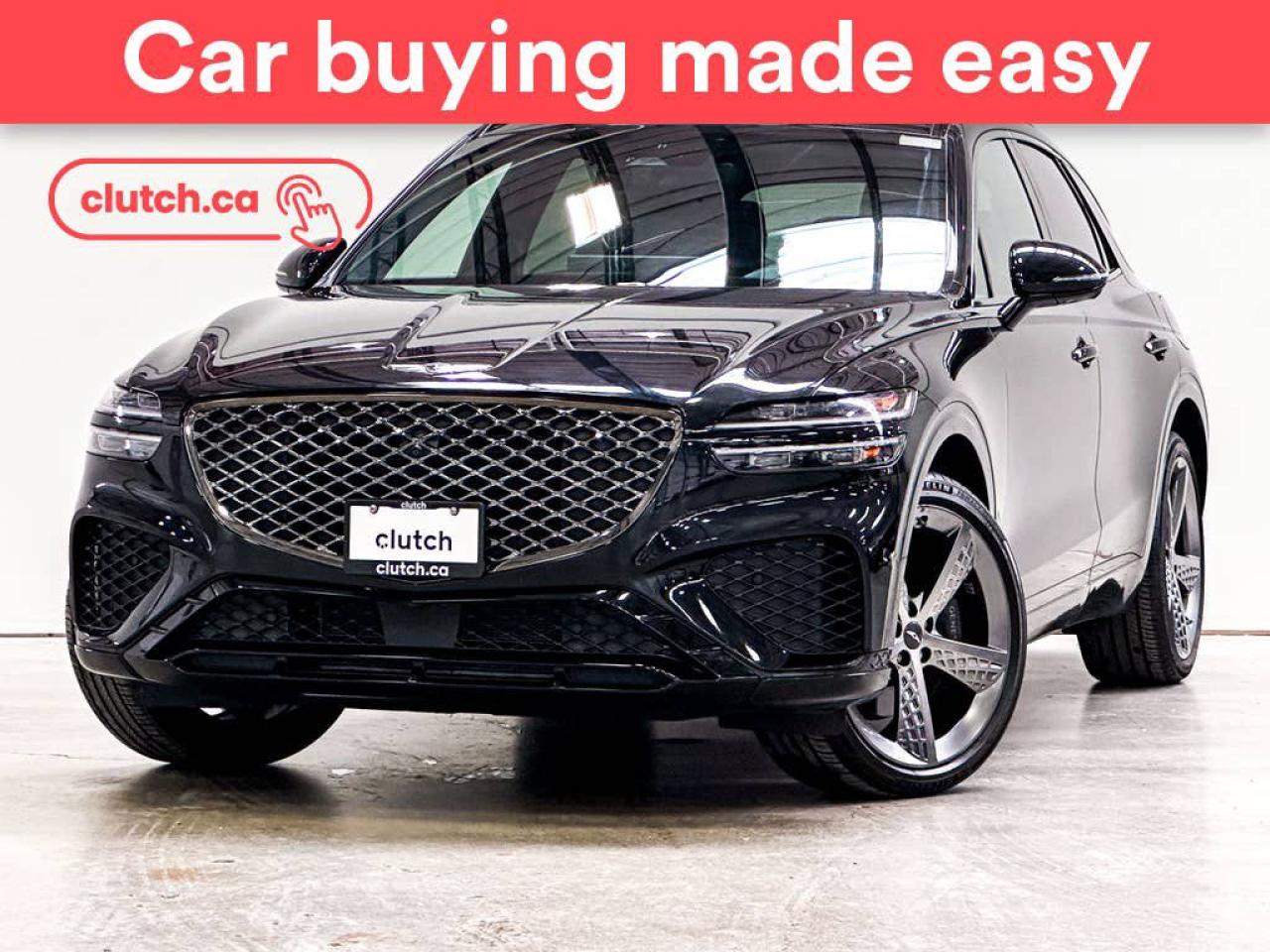 Used 2023 Genesis GV70 3.5T Sport Plus AWD w/ Apple CarPlay, Heated Front Seats, Rearview Cam for sale in Toronto, ON
