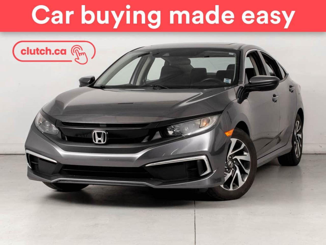 NO ACCIDENTS / CLEAN CARFAX / Touchscreen Display, Push Button Start, Remote Start and more!<br> <br>Clutch is the largest online used car retailer in Canada, delivering a seamless, hassle-free car-buying experience to drivers everywhere. Shop hundreds of used cars online, get the right one delivered to your door, and enjoy peace of mind with our 10-Day Money-Back Guarantee. How sweet is that? To learn more, visit clutch.ca.<br> <br>The top features for this car include:<br> <br>Apple CarPlay<br>Touchscreen Display<br>Push Button Start<br>Remote Start<br>Cruise Control<br>Android Auto<br>Bluetooth Music<br>USB Input<br>Sunroof<br>Active Lane Keep Assistance<br>Forward Collision Mitigation<br>Adaptive Cruise Control<br>Lane Departure Warning<br>Rear View Camera<br>12V Outlet<br>Climate Control<br>Dual Zone Front Climate Control<br>Front Heated Seats<br>Power Driver Seat<br> <br>Seamless home delivery - Delivery anywhere in Nova Scotia, anywhere on PEI, and East of Fredericton, New Brunswick. Available on select packages.<br> <br>Try it out for 10 days - If you do not like it, we will take it back.<br> <br>Quality assured - Rigorous 210-point inspection and reconditioning process.<br> <br>Peace of mind - 3-month Standard Warranty, with additional warranty options available. Plus, every Clutch car comes with a 2-year MVI.<br> <br>Haggle-free - No haggling or hard sells.<br> <br>100% Transparency - Full inspection reports on every car, including high-res photography and a free Carfax report.<br> <br>Listed price is for cash purchase only and does not include taxes, Shipping Fees (if applicable), Delivery Fees (if applicable), government licensing fees.<br> <br>Previous Provincial Registrations:<br>Nova Scotia<br> <br>Stock # 57097
