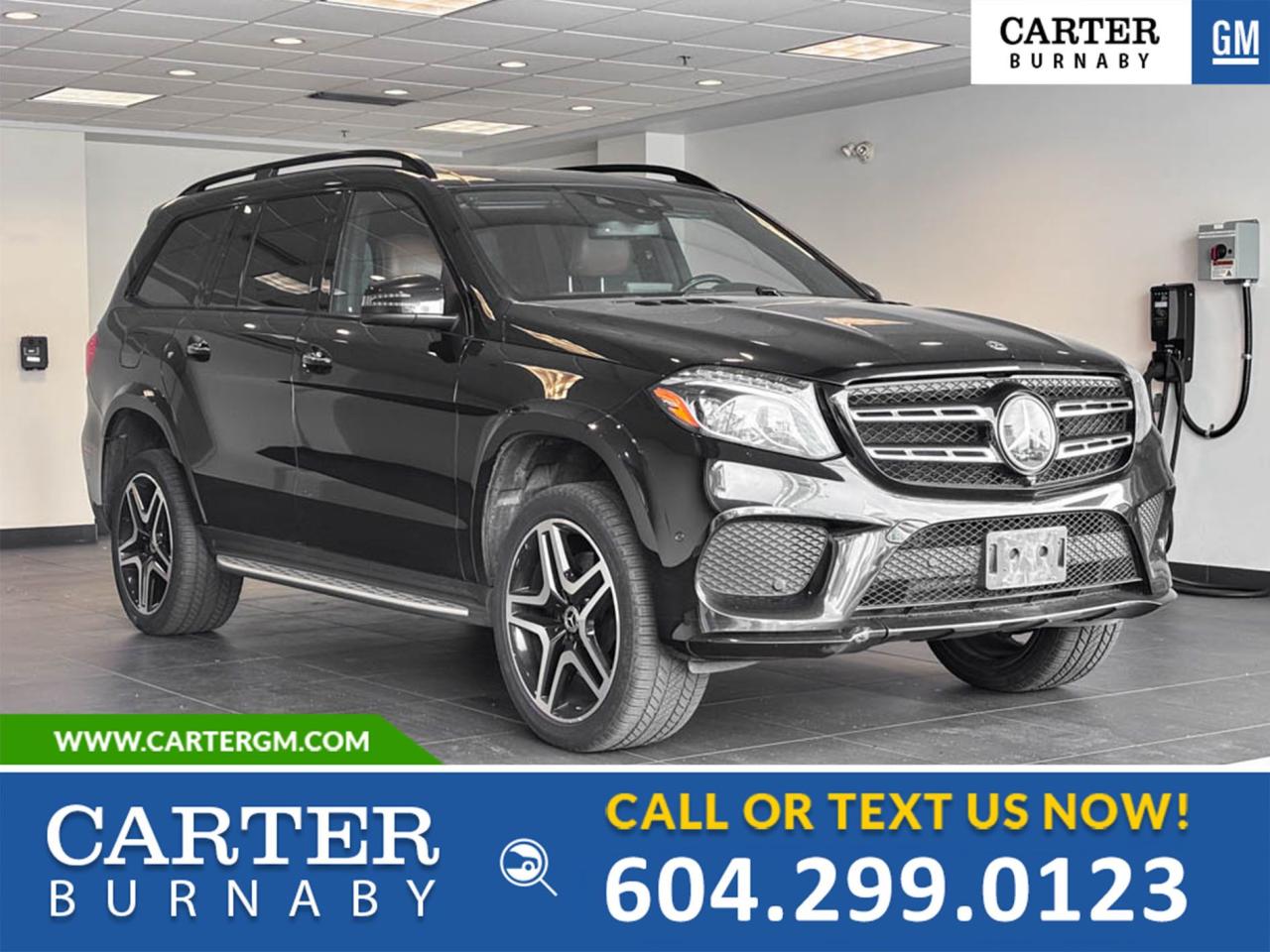 Used 2019 Mercedes-Benz GLS 550 4MATIC AWD SUV| POWER SEAT/FOLD 3RD ROW SEATS for sale in Burnaby, BC