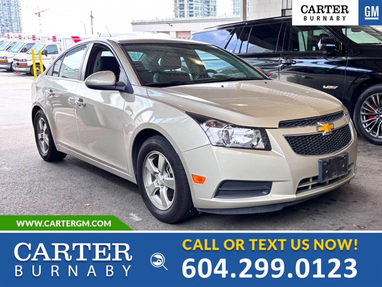 Used 2014 Chevrolet Cruze 2 LT FWD | POWER & HEATED SEAT/CRUISE CONTROL for sale in Burnaby, BC