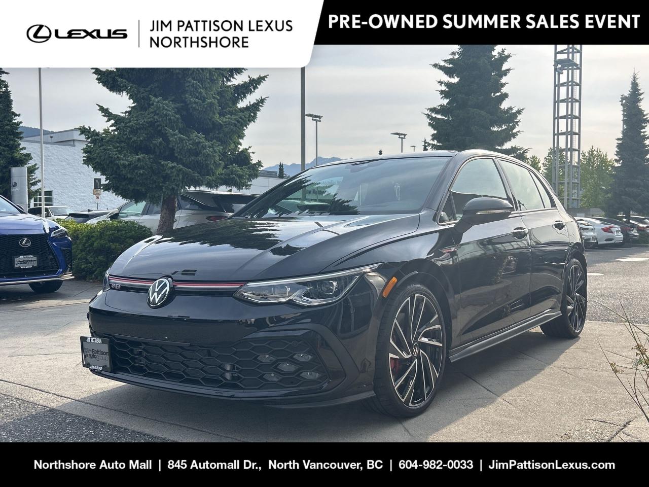 Used 2023 Volkswagen GTI Performance 7sp at DSG w/Tip / GTI / for sale in North Vancouver, BC