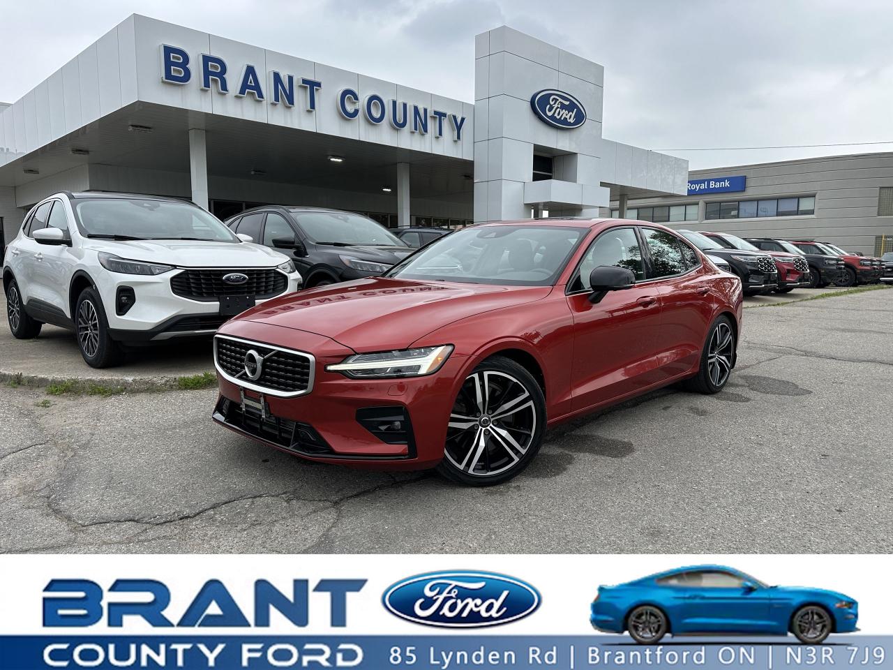 Used 2019 Volvo S60 R-Design for sale in Brantford, ON