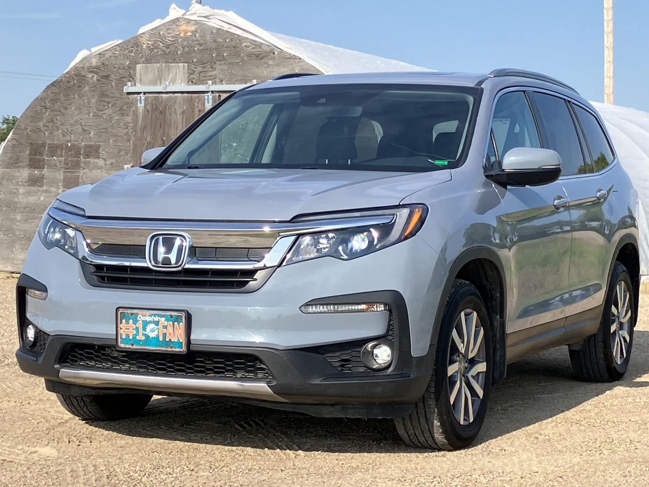 Used 2022 Honda Pilot EX-L Navi AWD 8 seater! for sale in Kipling, SK