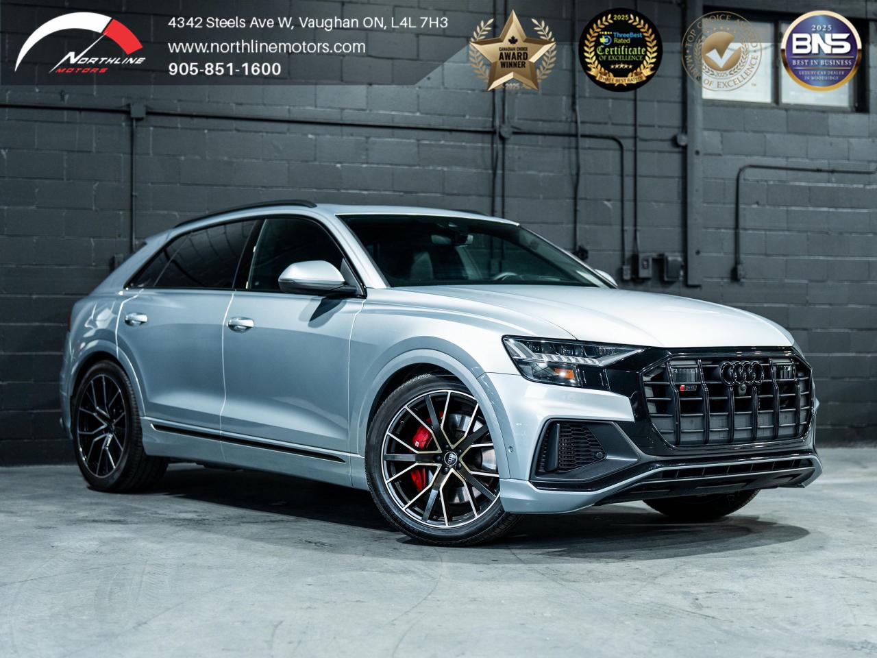 Used 2023 Audi SQ8 PREMIUM PLUS/HUD/360 CAM/B&O/CLEAN CARFAX for sale in Vaughan, ON