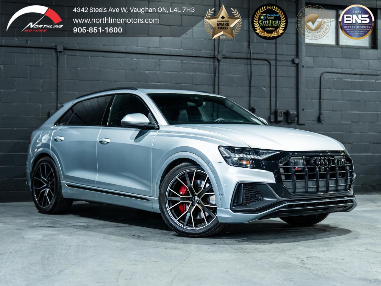 Used 2023 Audi SQ8 PREMIUM PLUS/HUD/360 CAM/B&O/CLEAN CARFAX for sale in Vaughan, ON