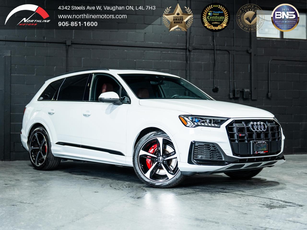 Used 2021 Audi SQ7 PREMIUM PLUS/HUD/360 CAM/B&O/PANO/NAV for sale in Vaughan, ON