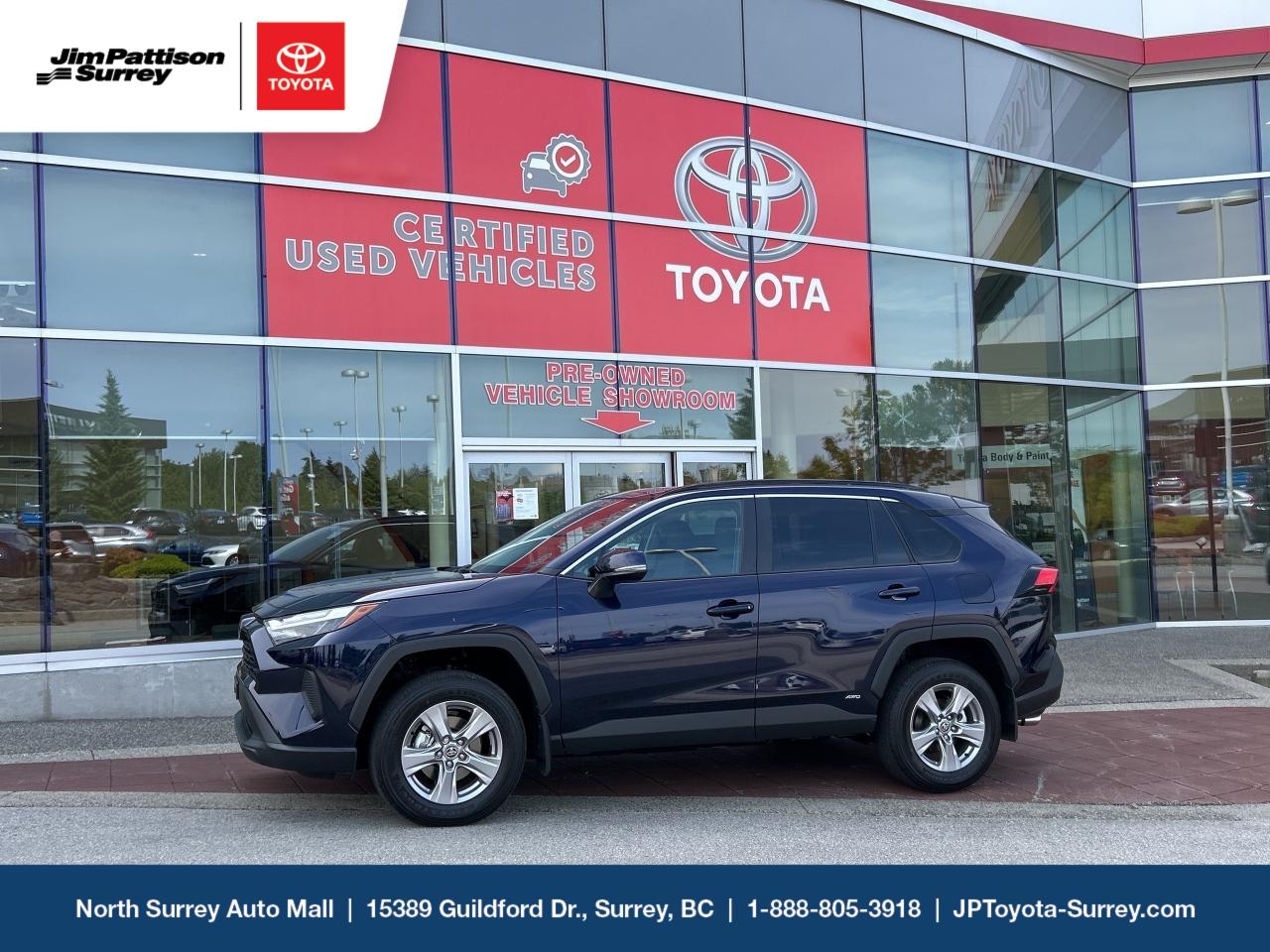 Used 2025 Toyota RAV4 HYBRID XLE AWD for sale in Surrey, BC