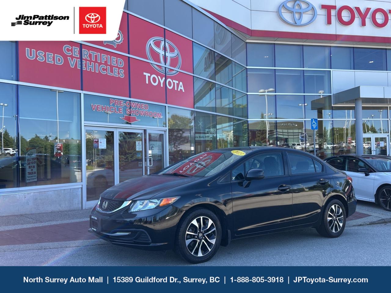 Used 2013 Honda Civic Sedan EX 5AT for sale in Surrey, BC
